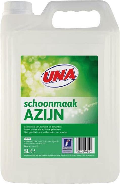 azijn voor schoonmaaktaken.